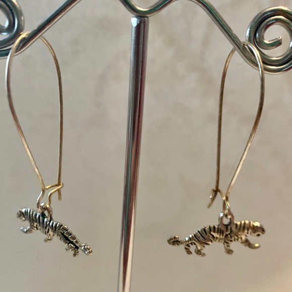 Tiger earrings - Picture 5 of 6